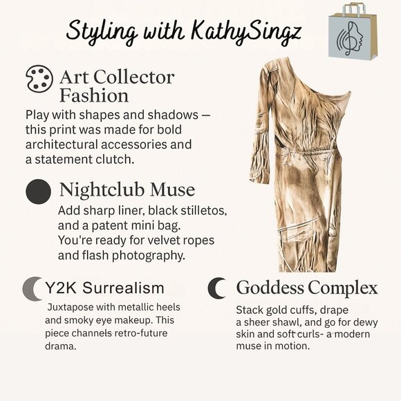 PrettyLittleThing Taupe One Shoulder Cutout Bodycon Dress Size 8 Sculpted Fit - Picture 2 of 8